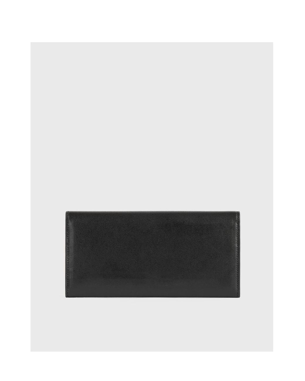 Totême Black Totême T Lock Fold-Over Wallet