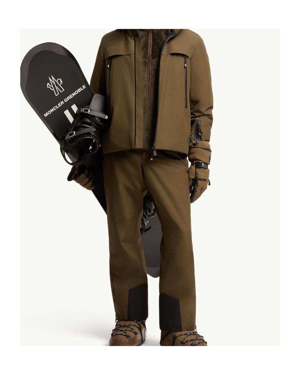 Moncler Natural Insulated Gore-Tex Ski Bib for men