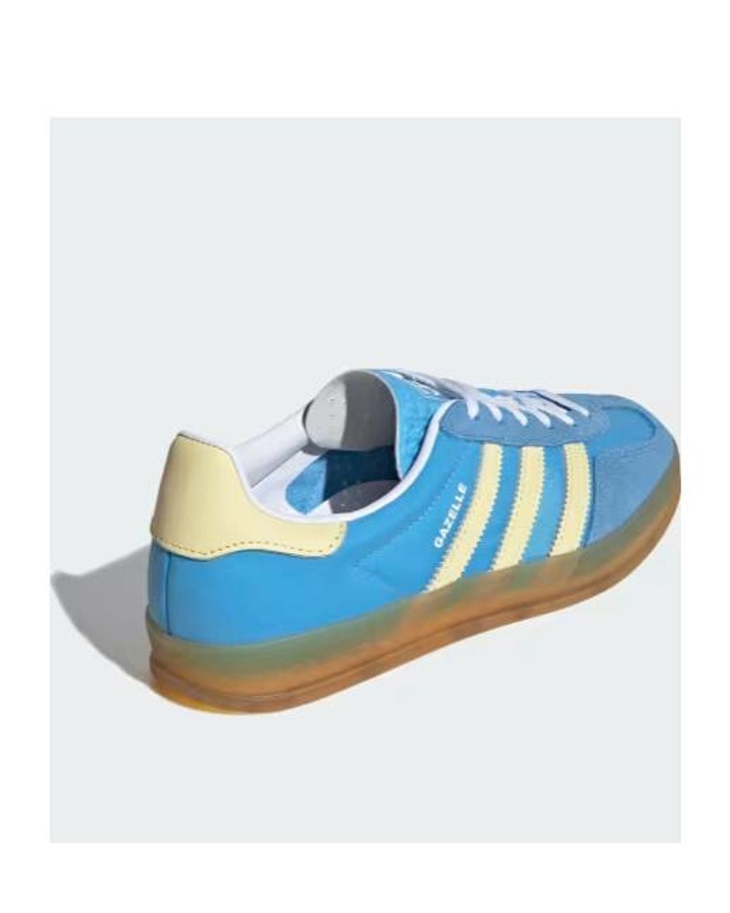 Adidas Blue Originals Gazelle Indoor Low-Top Sneakers