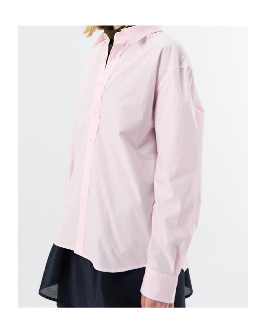 DUNST Pink Long Sleeve Shirt for men