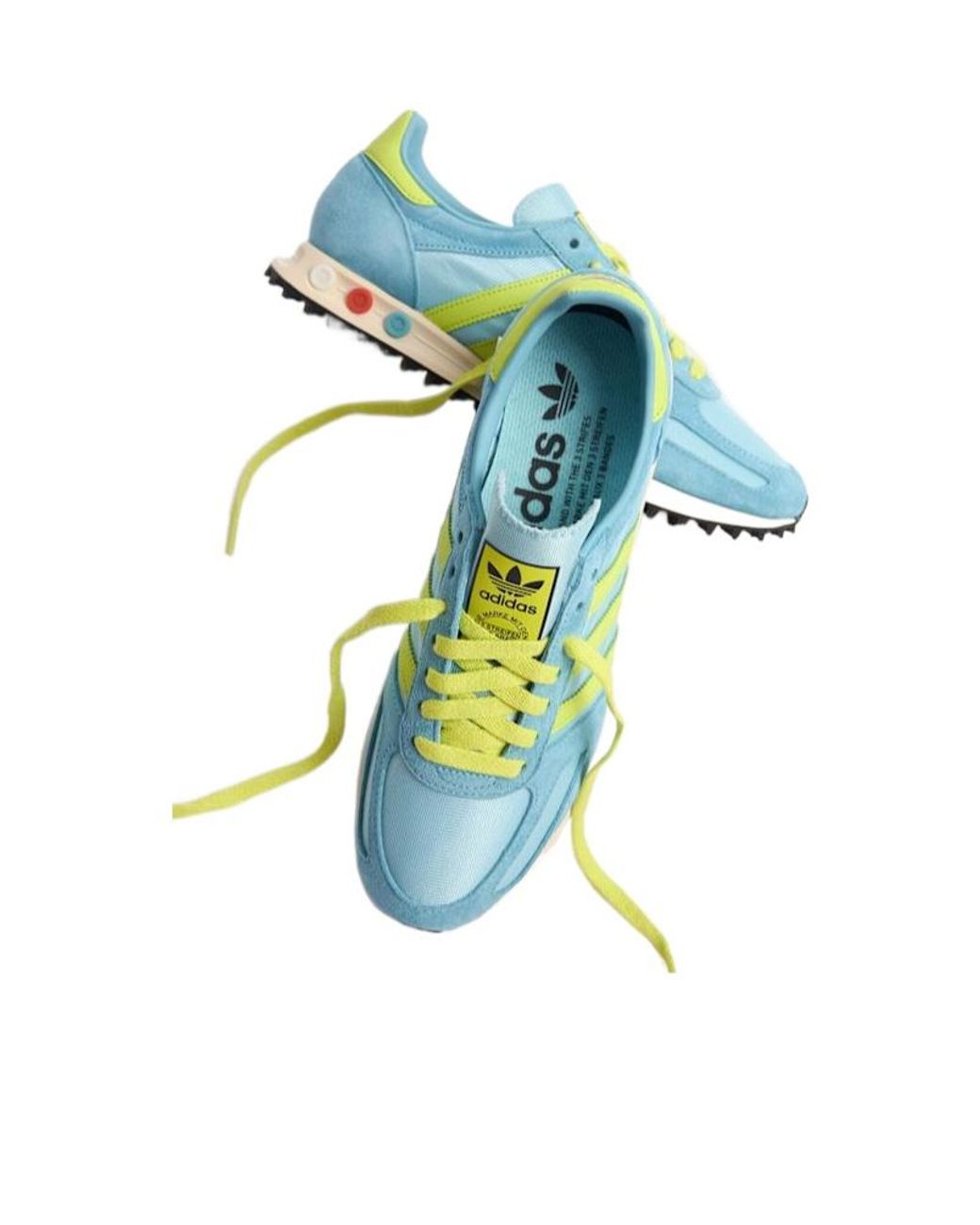 Adidas Originals Blue Strap Thicksoled Sneakers for men