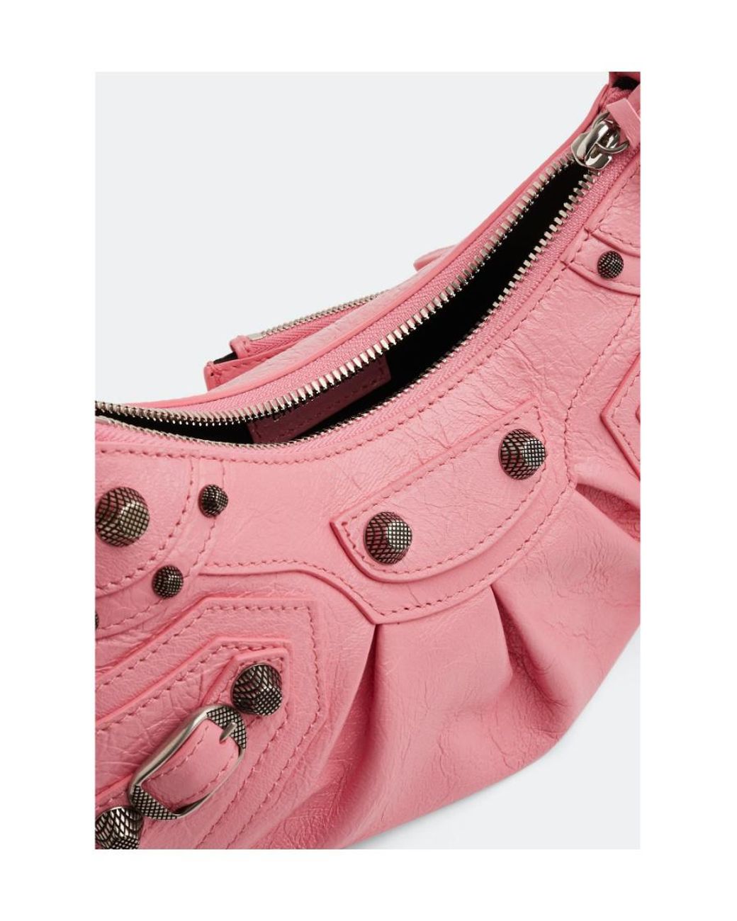 Balenciaga Pink Xs Le Cagole Crossbody Bag