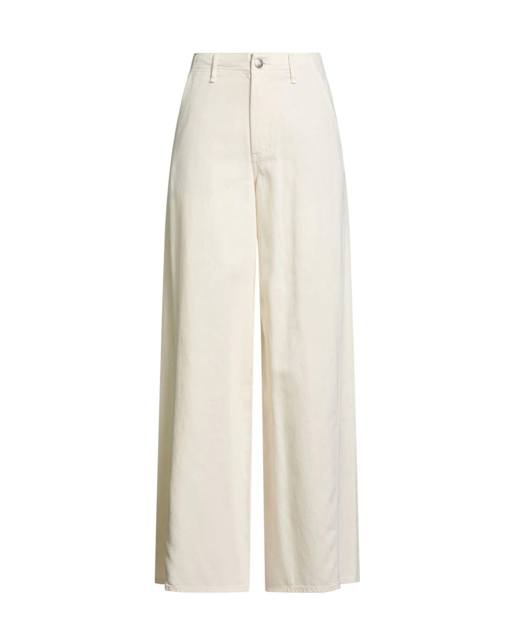 Rag & Bone White Loose Jeans
