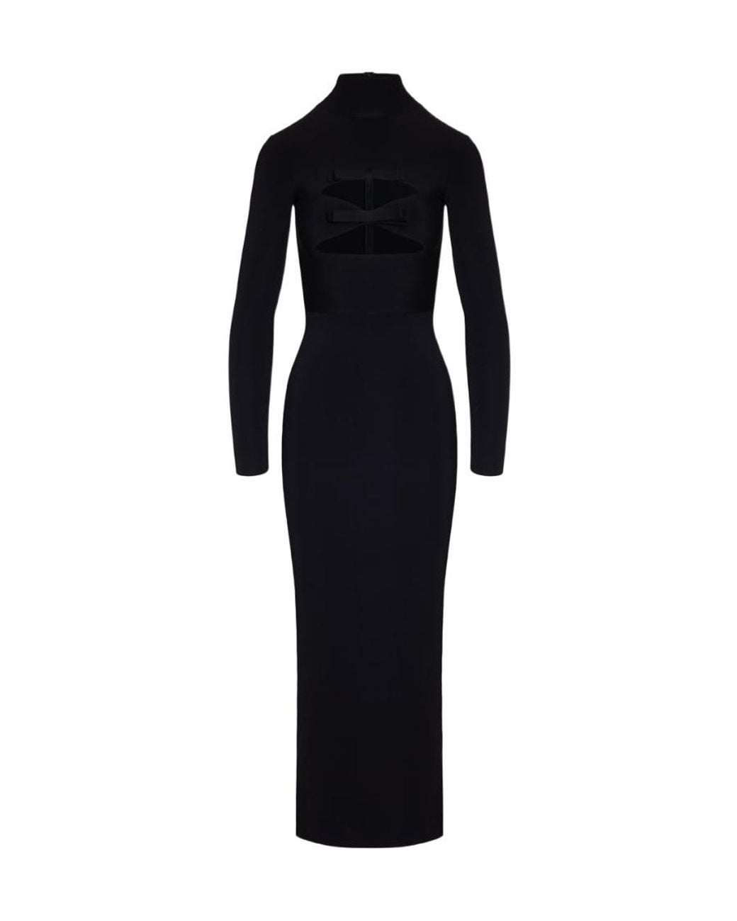 Valentino Blue Cut-Out Dress