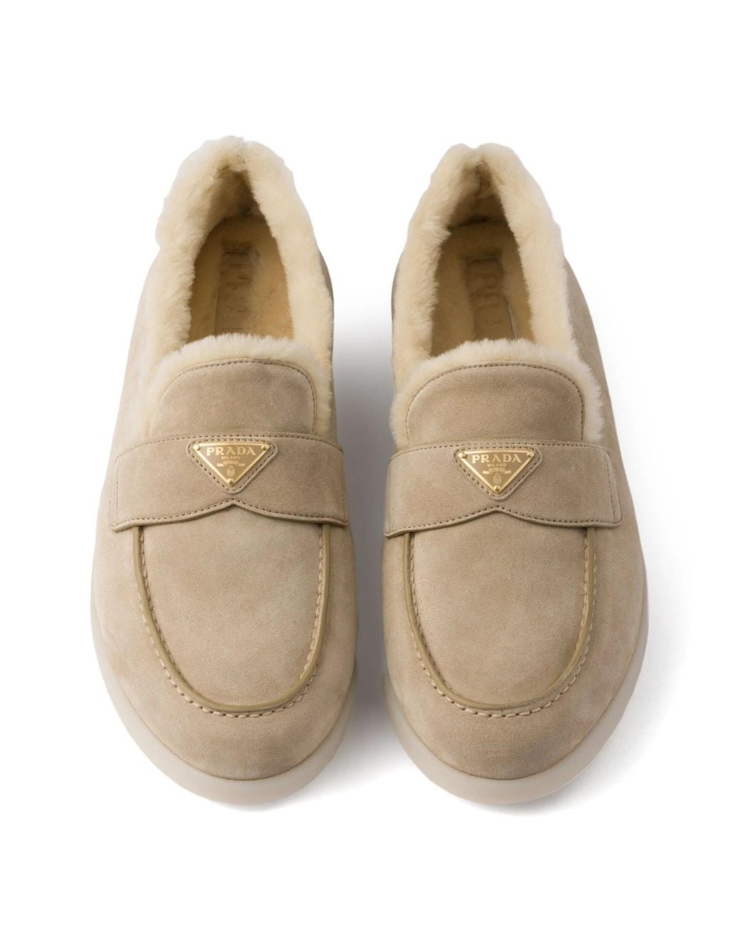 Prada Brown Loafers