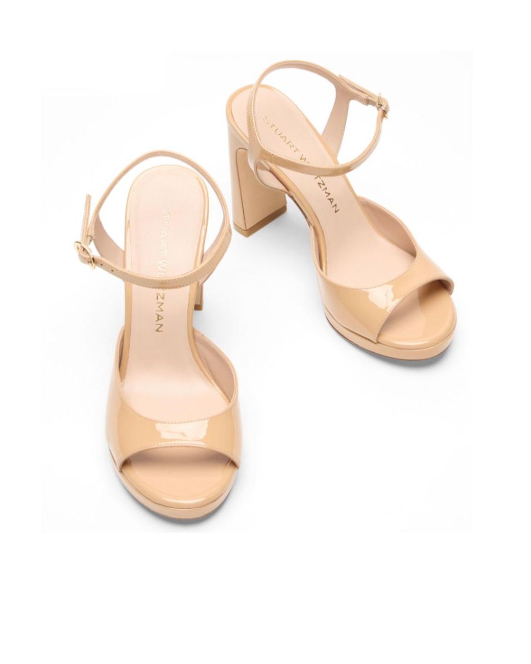 Stuart Weitzman Metallic Babette Platform