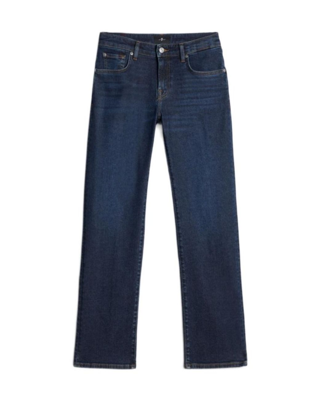 7 For All Mankind Blue Cailie Slim Jeans