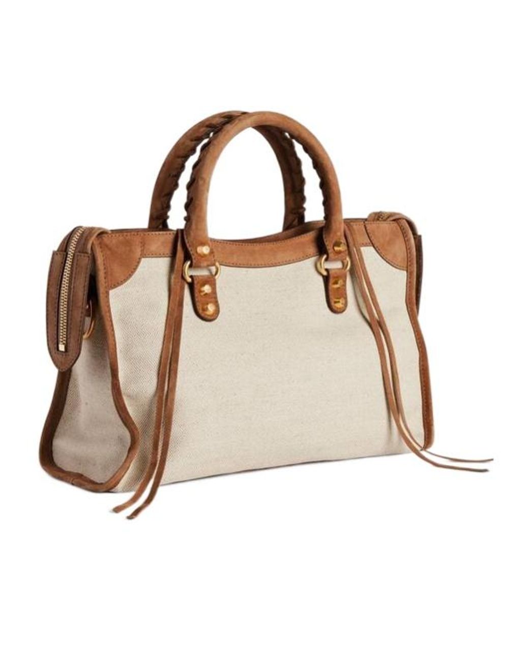 Balenciaga Brown Le City Small Shoulder Bag