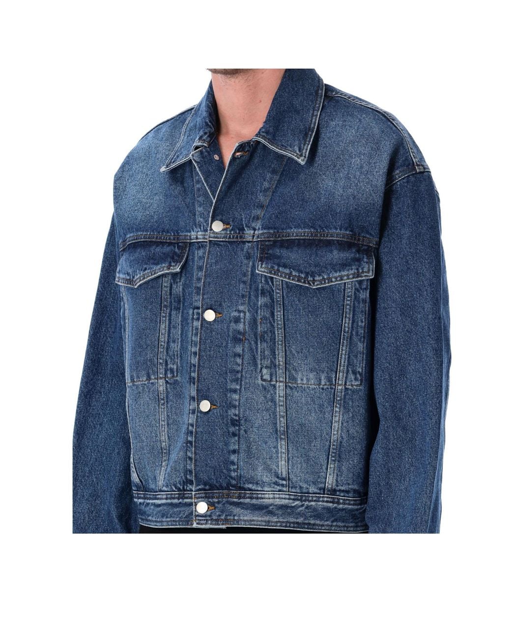 Studio Nicholson Blue Stein Denim Jacket for men