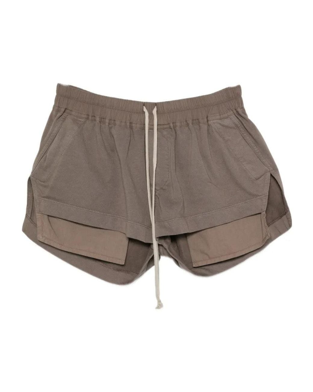 Rick Owens Gray Tower Fog Boxers Shorts