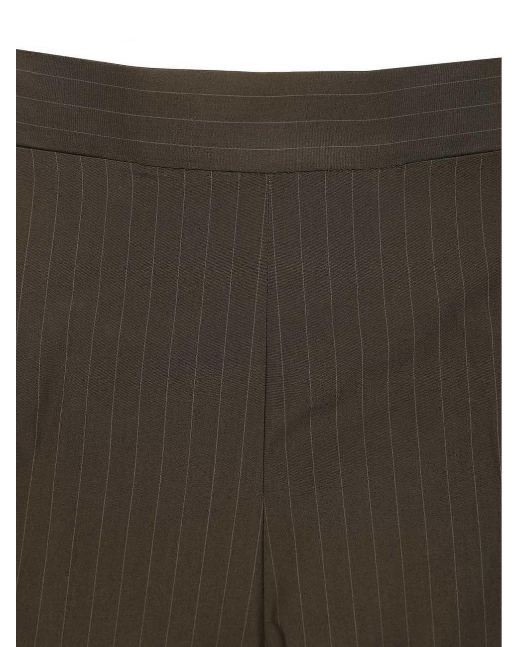 Vivienne Westwood Green Striped Button Shorts