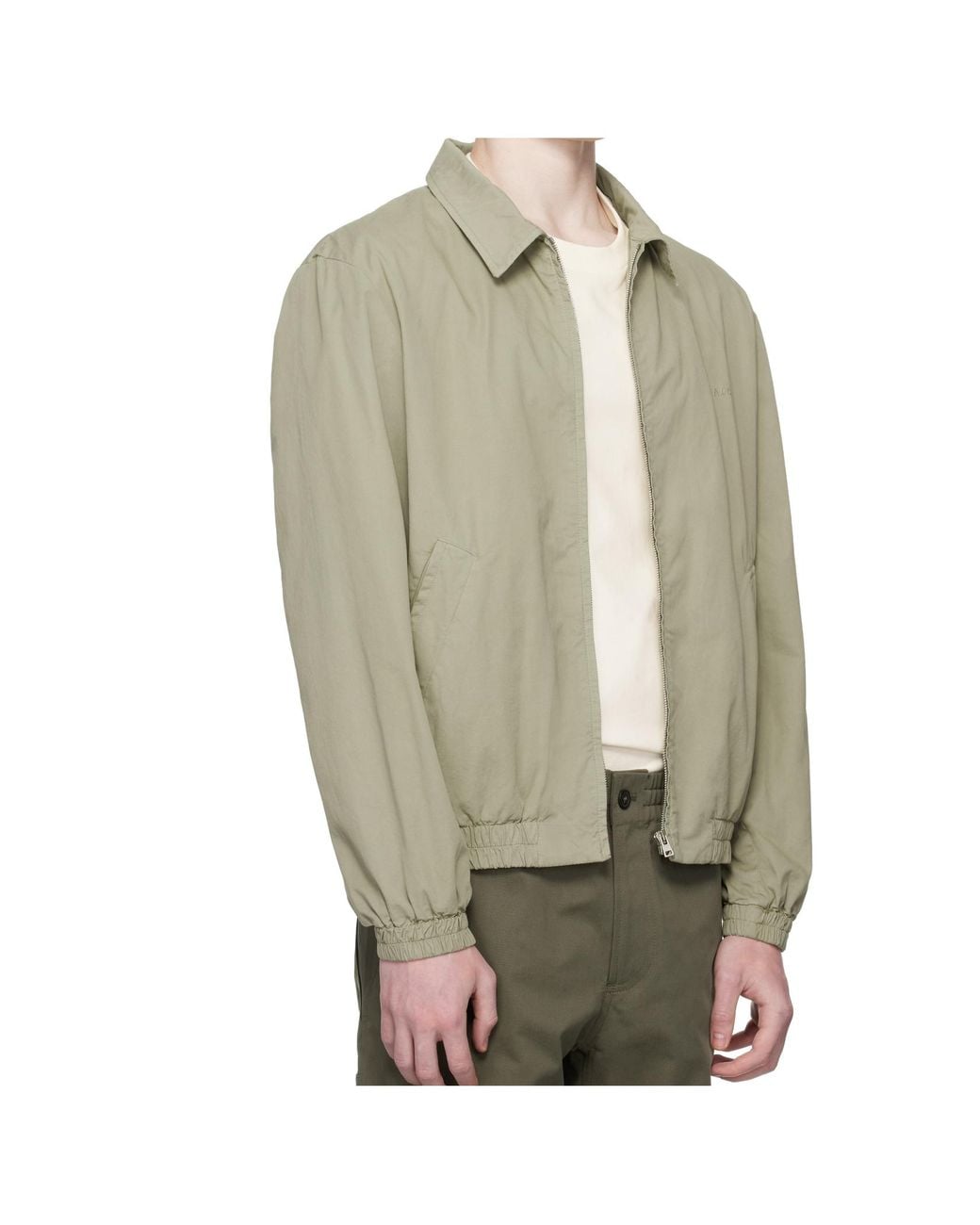 A.P.C. Green Gilbert Jacket for men