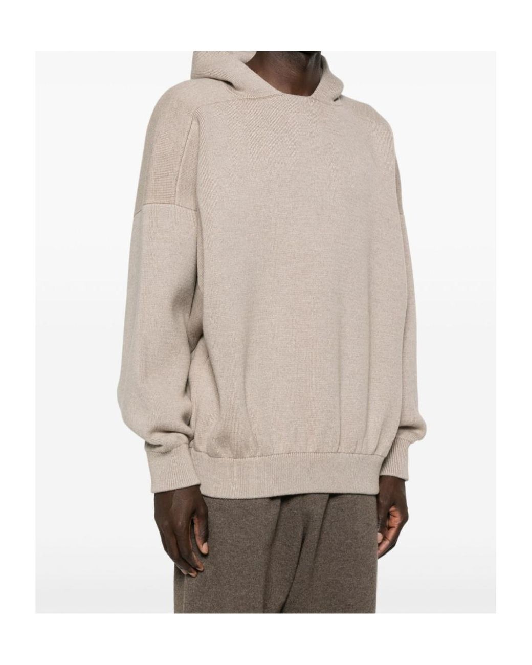 Fear Of God Natural Hooded Sweater for men