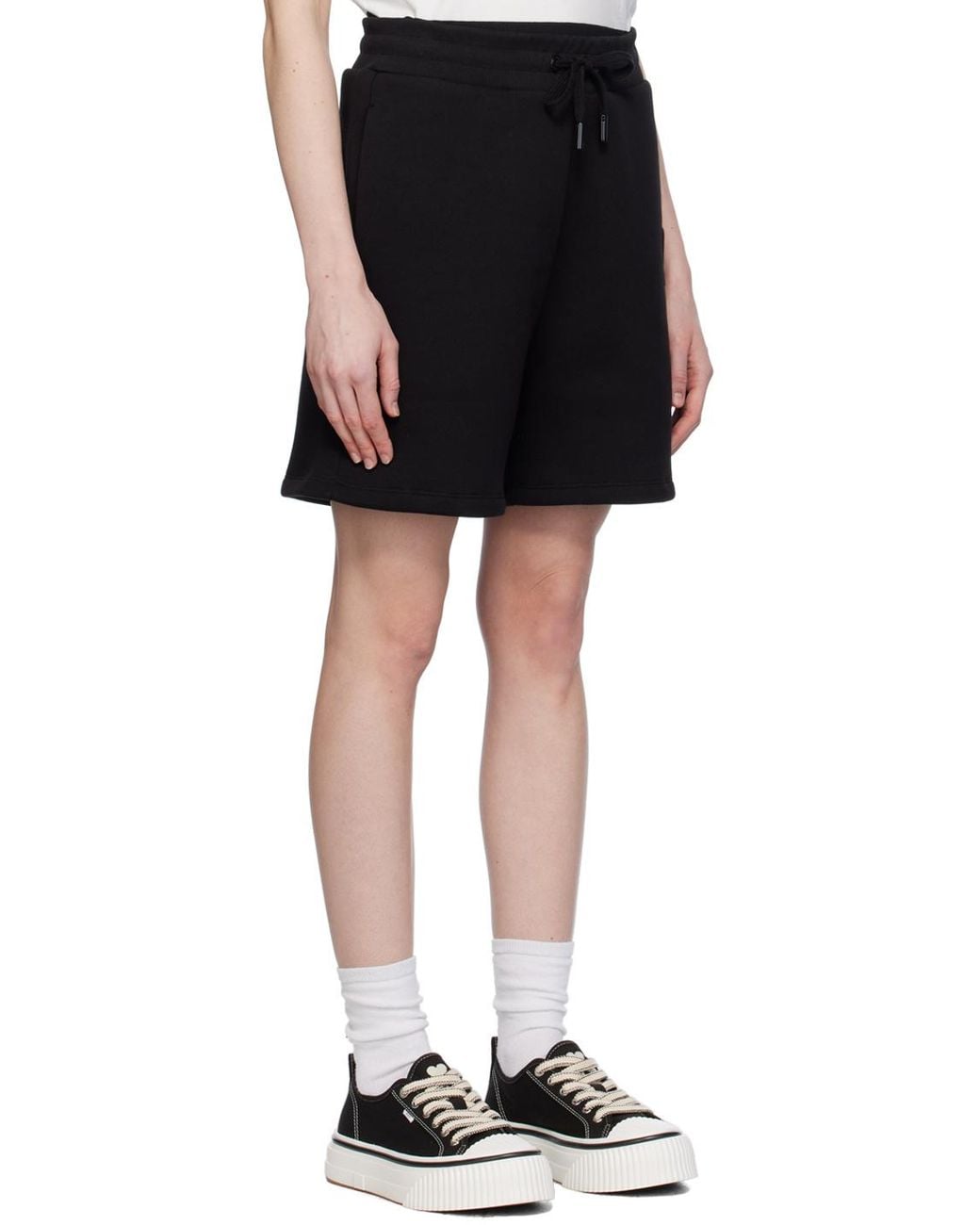 AMI Blue Loose And Tight Rope Shorts for men