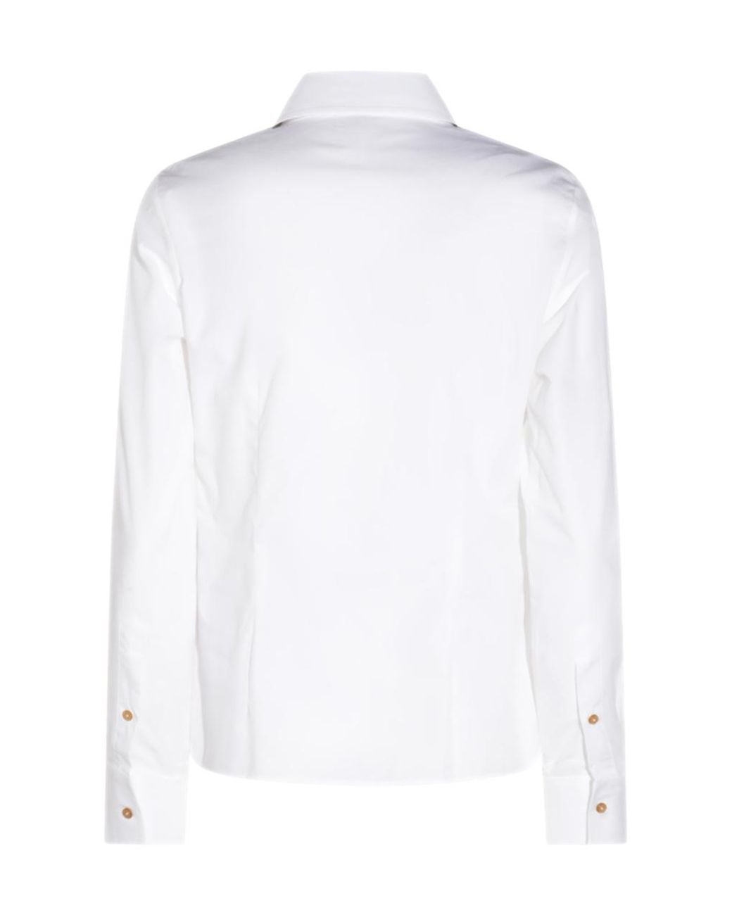 Vivienne Westwood White Orb Embroidered Shirt