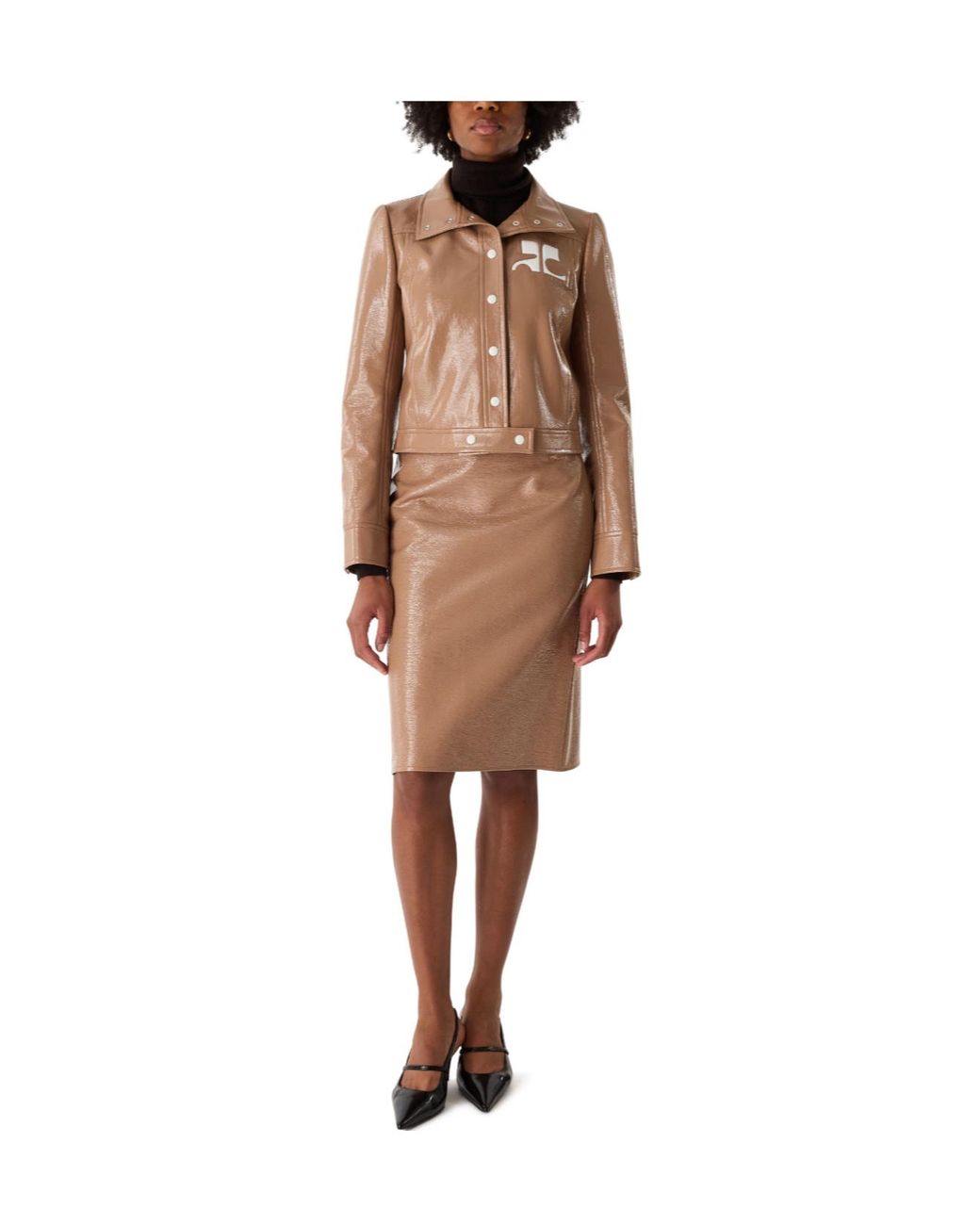 Courreges Brown Casual Jacket