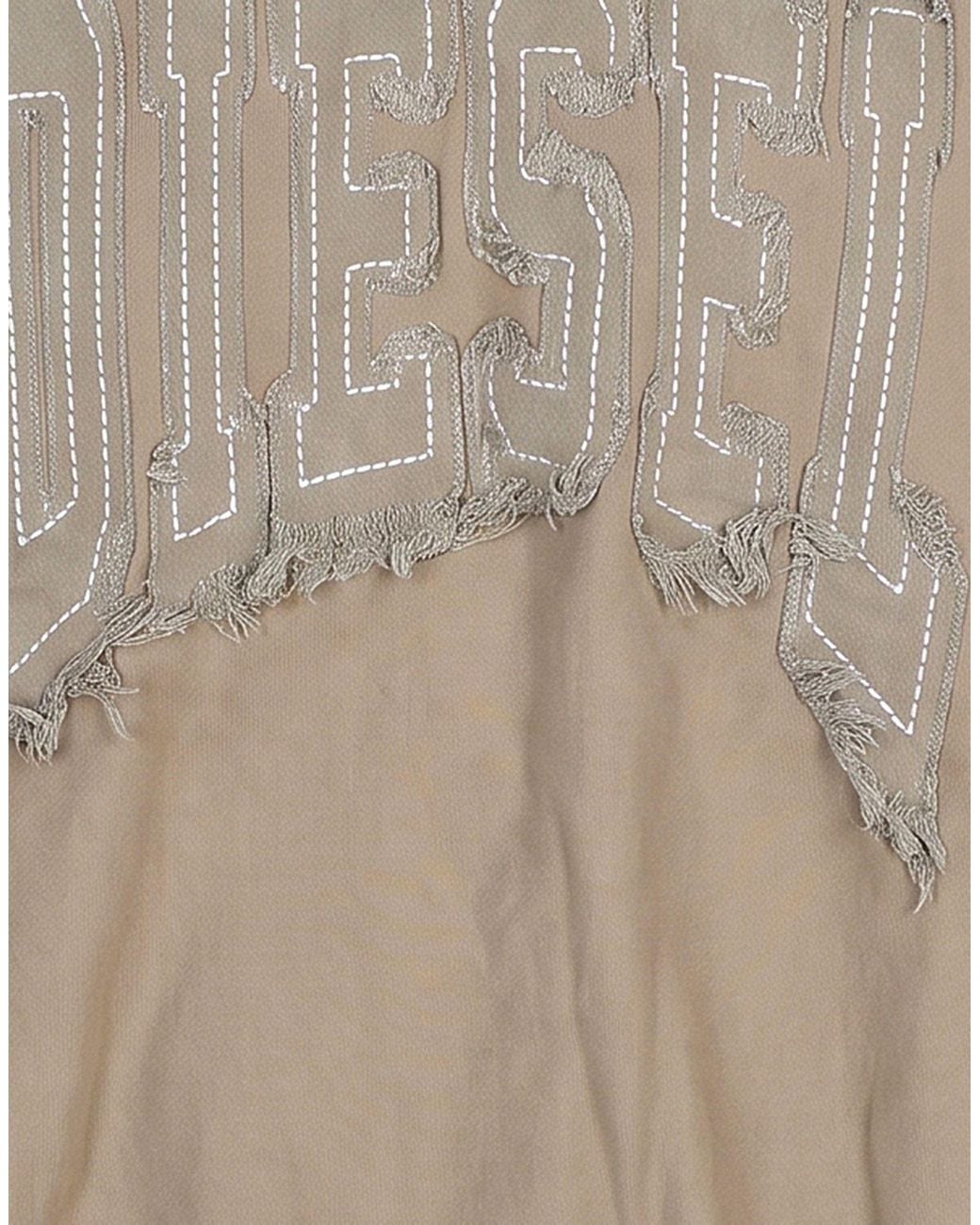 DIESEL Brown Long Sleeves Sweatshirts