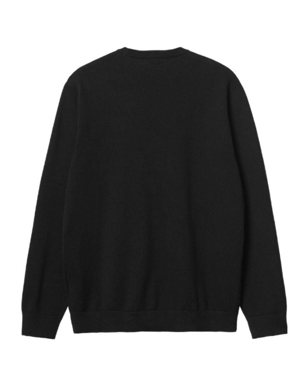 Carhartt Black Madison Crewneck Knitted Jumper for men