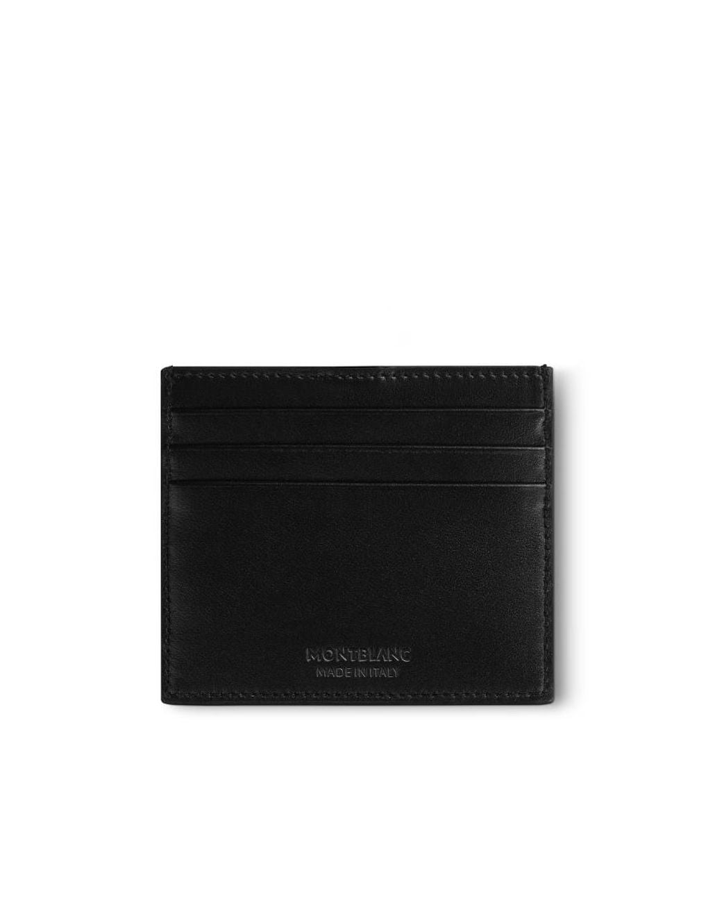 Montblanc Black Extreme 3.0 Leather Cardholder for men
