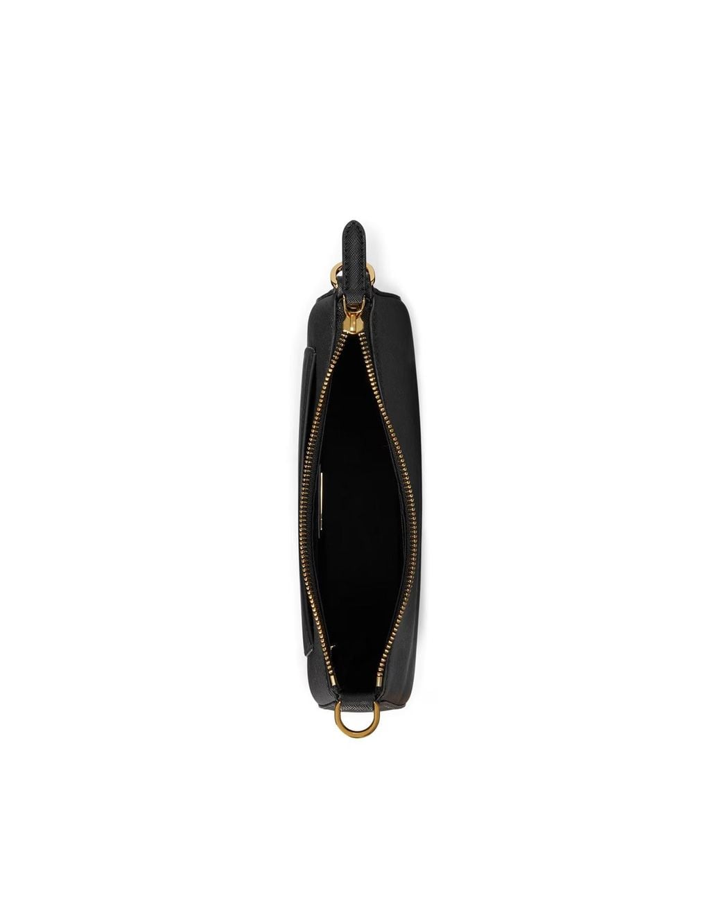 Ralph Lauren Black Danni Leather Shoulder Bag