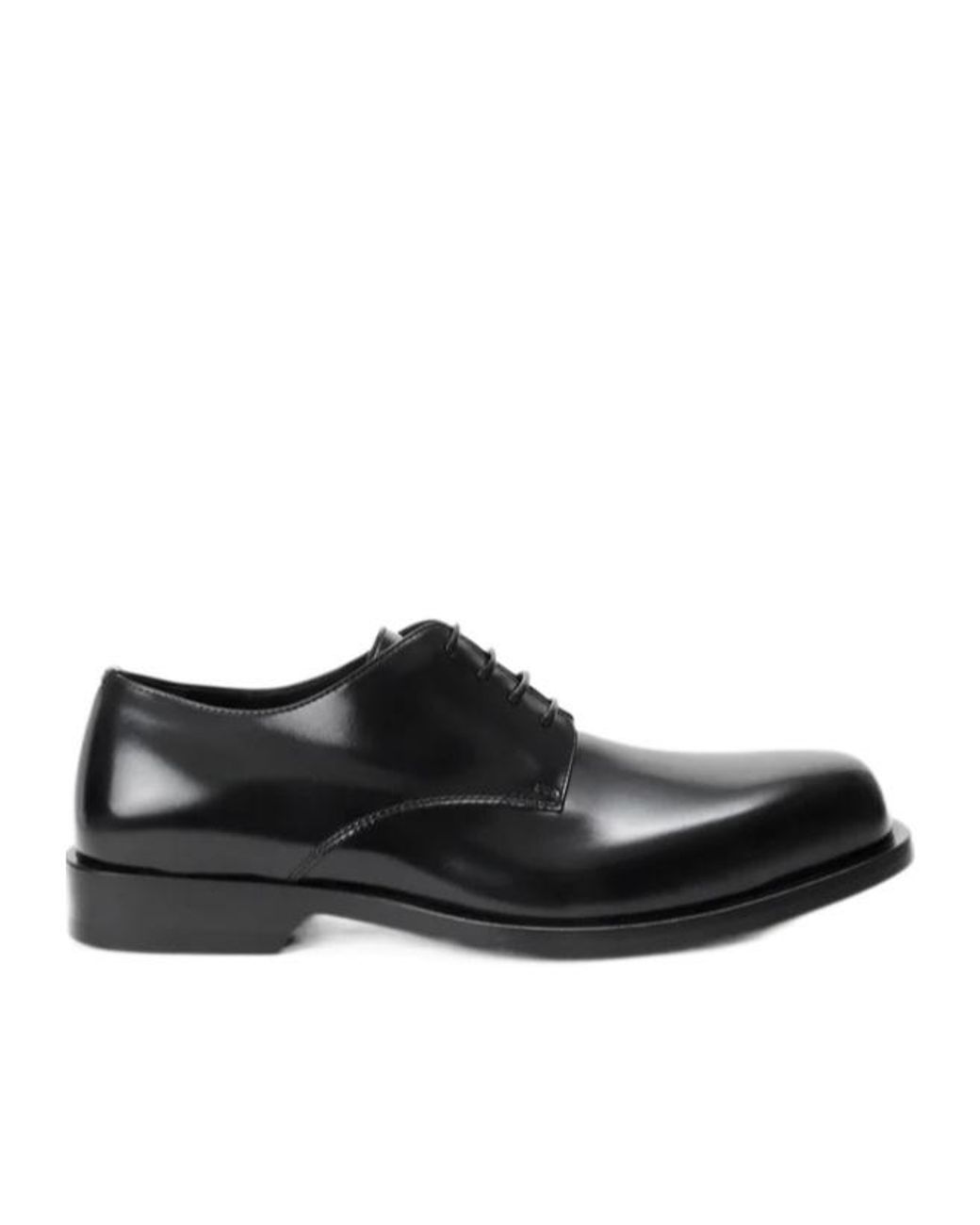 Loewe Black Bobine Lace-Up Derby Shoes for men