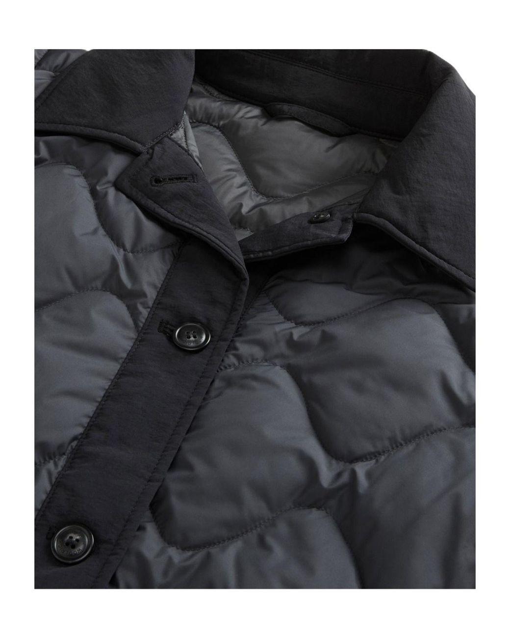 Woolrich Blue Heritage Quilted Down Jacket