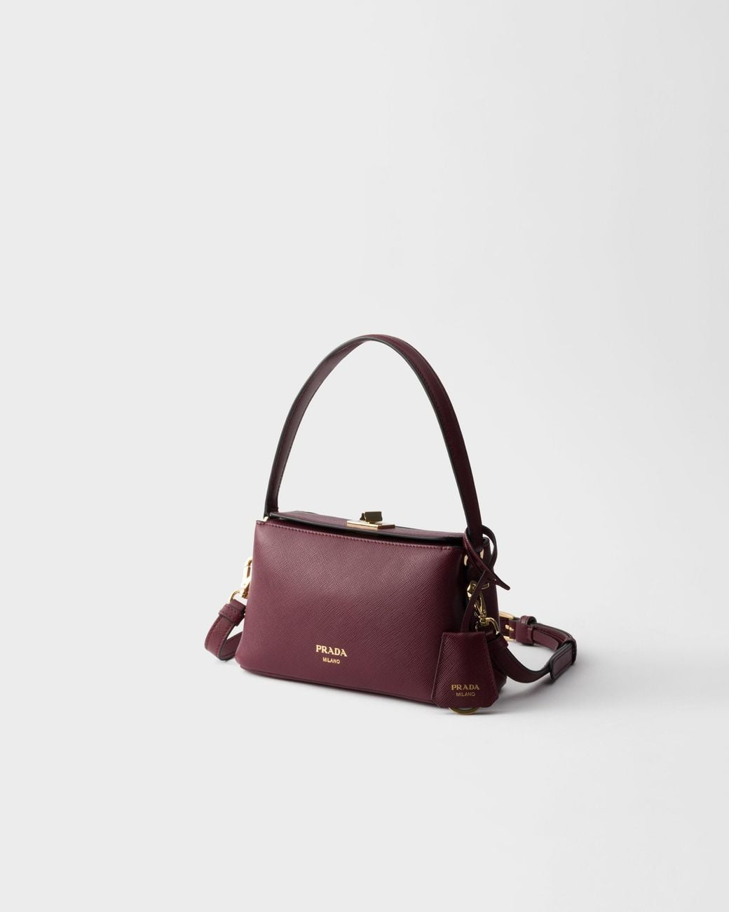 Prada Purple Avoir Saffiano Mini-Bag