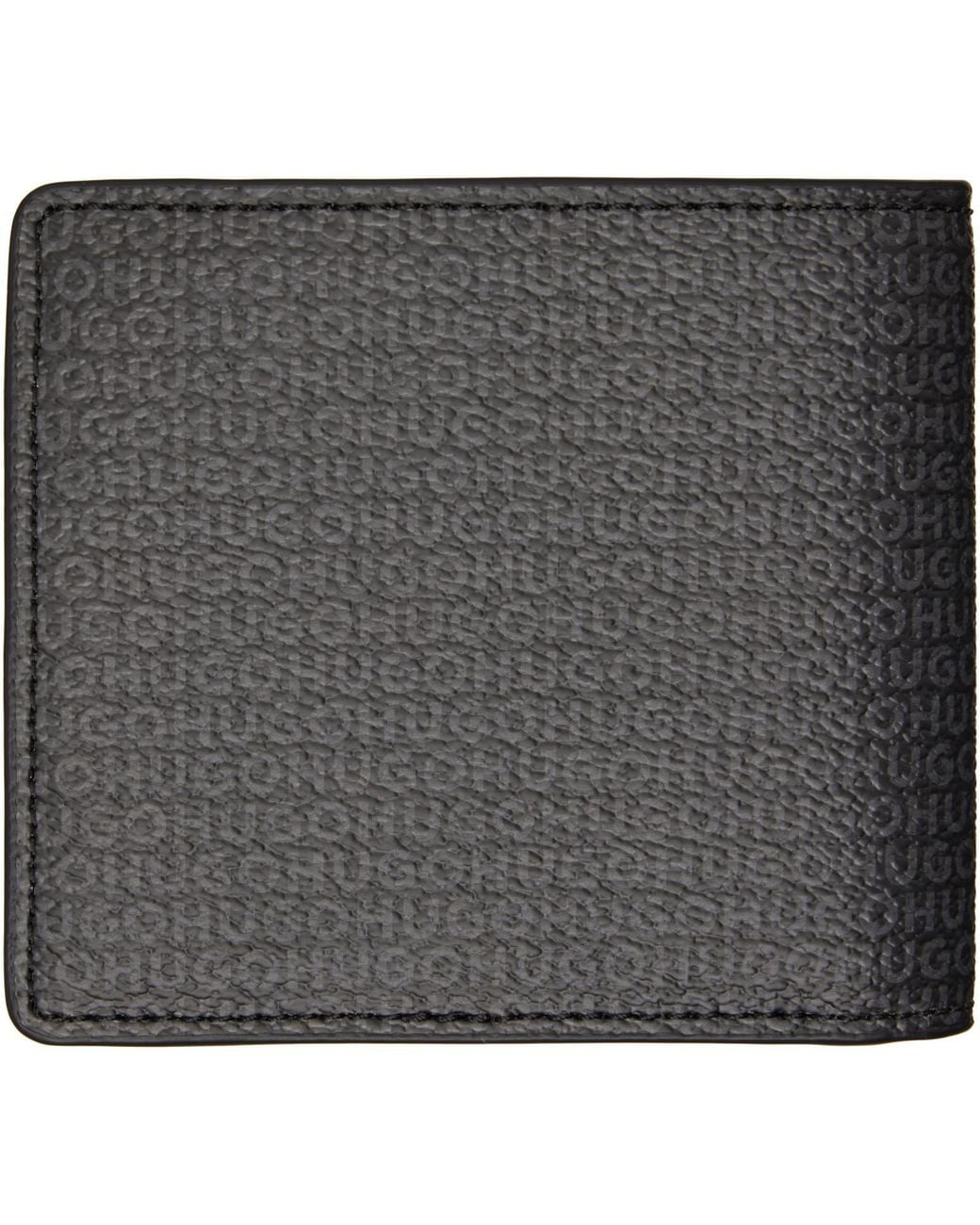 Boss Gray Foldable Wallet for men