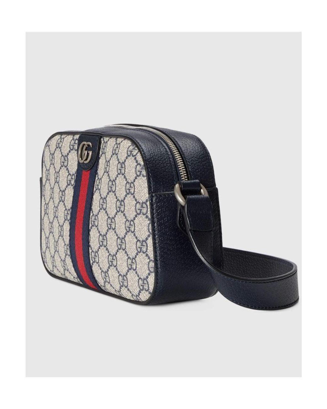 Gucci Black Ophidia Gg Monogram Shoulder Bag for men