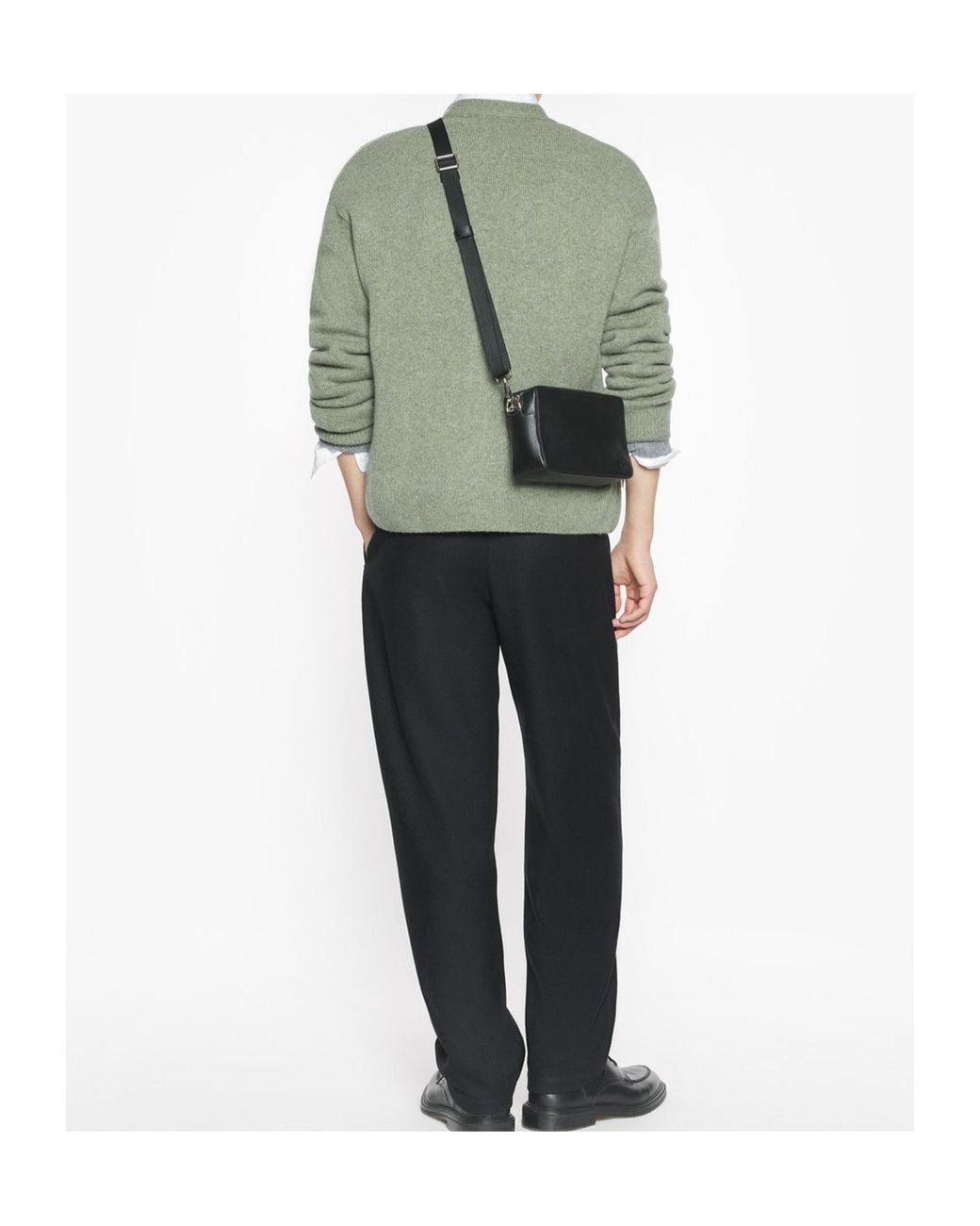 Maison Kitsuné Green Maison Kitsuné Fox Head Cardigan for men
