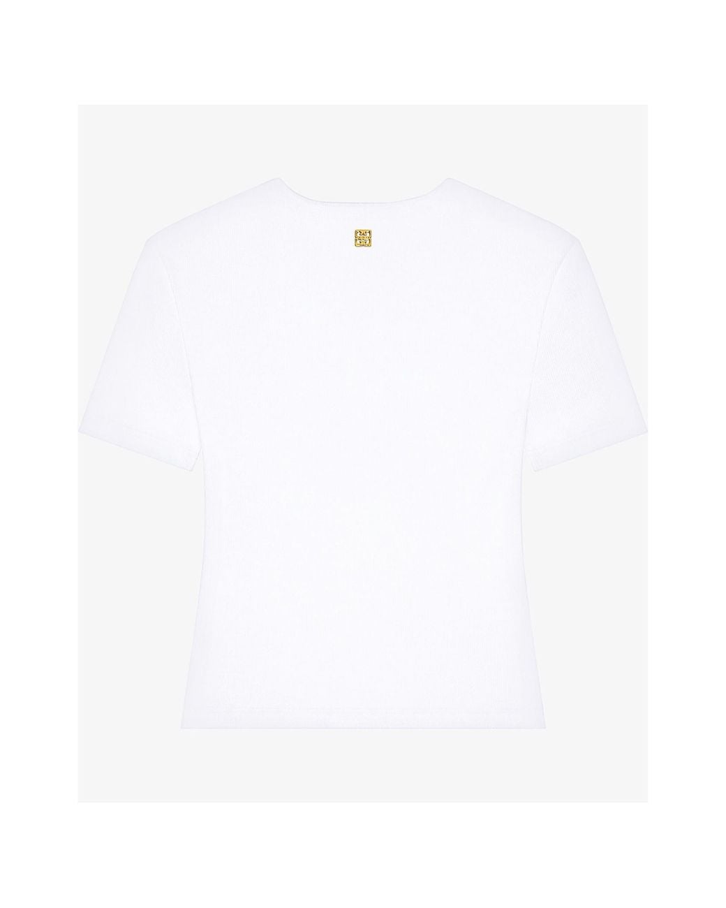 Givenchy White Slim Fit T-Shirt