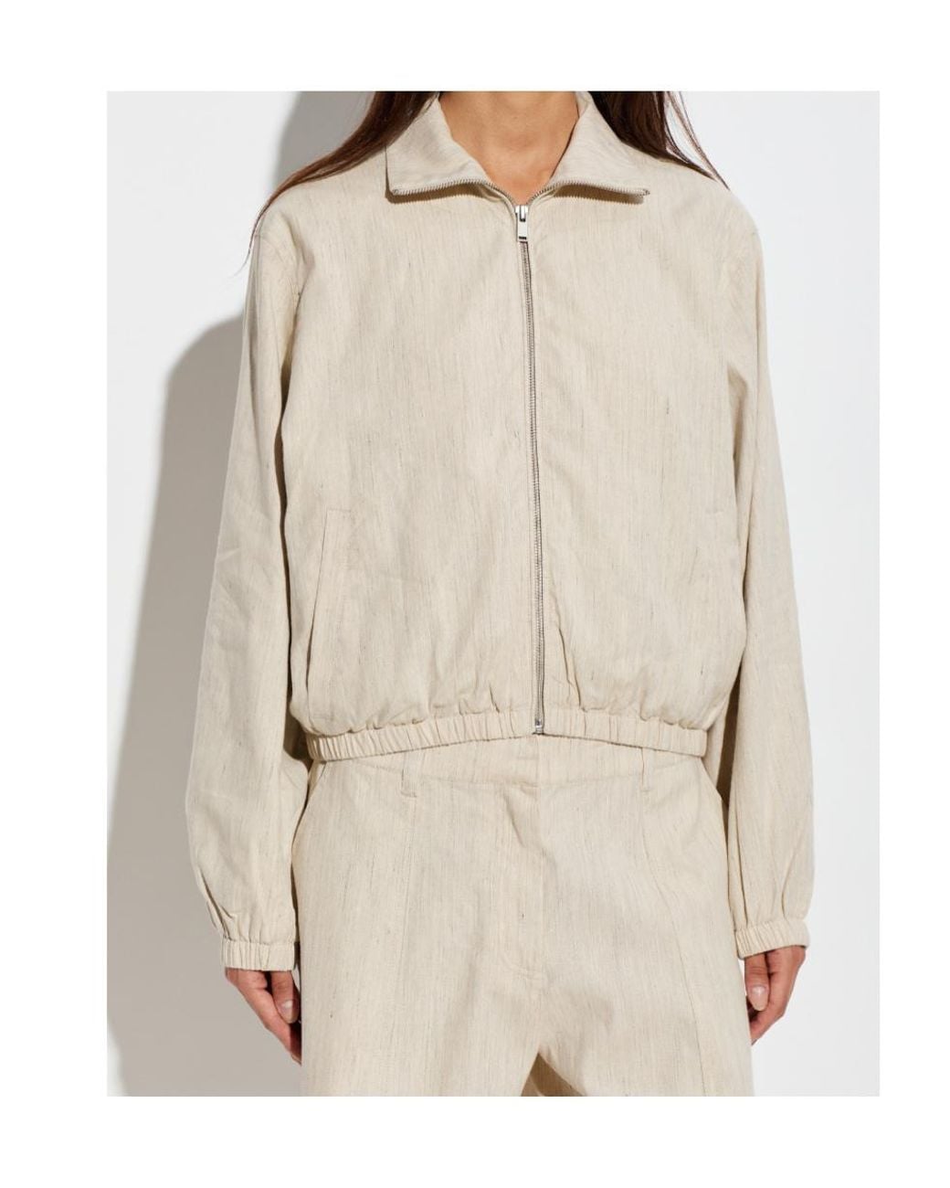 Samsøe & Samsøe Natural Samsøe Samsøe Sabianca Zipped Jacket