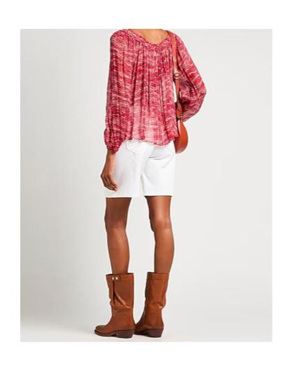 Isabel Marant Red Printed Blouse