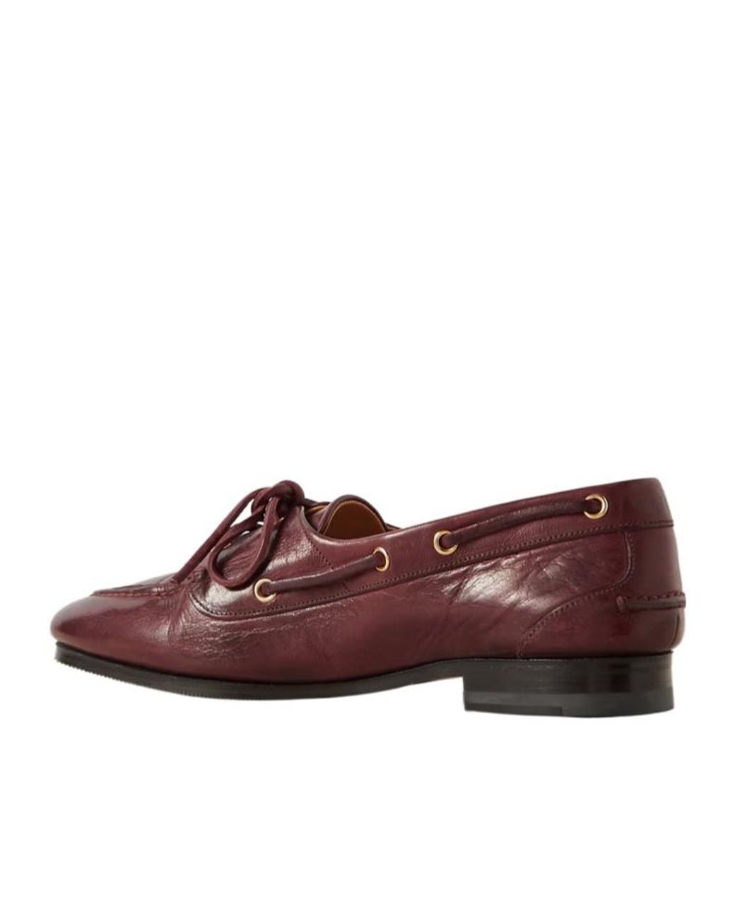Bally Brown Pathy Lace-Up Loafers