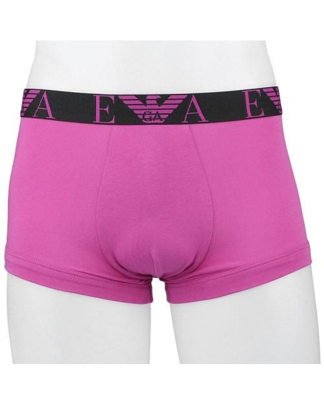 Emporio Armani White Logo Boxer Briefs 3-Pack for men