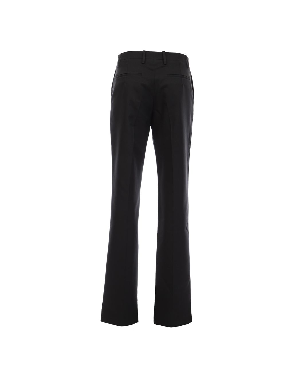 Off-White c/o Virgil Abloh Black Classic Versatile Long Pants for men