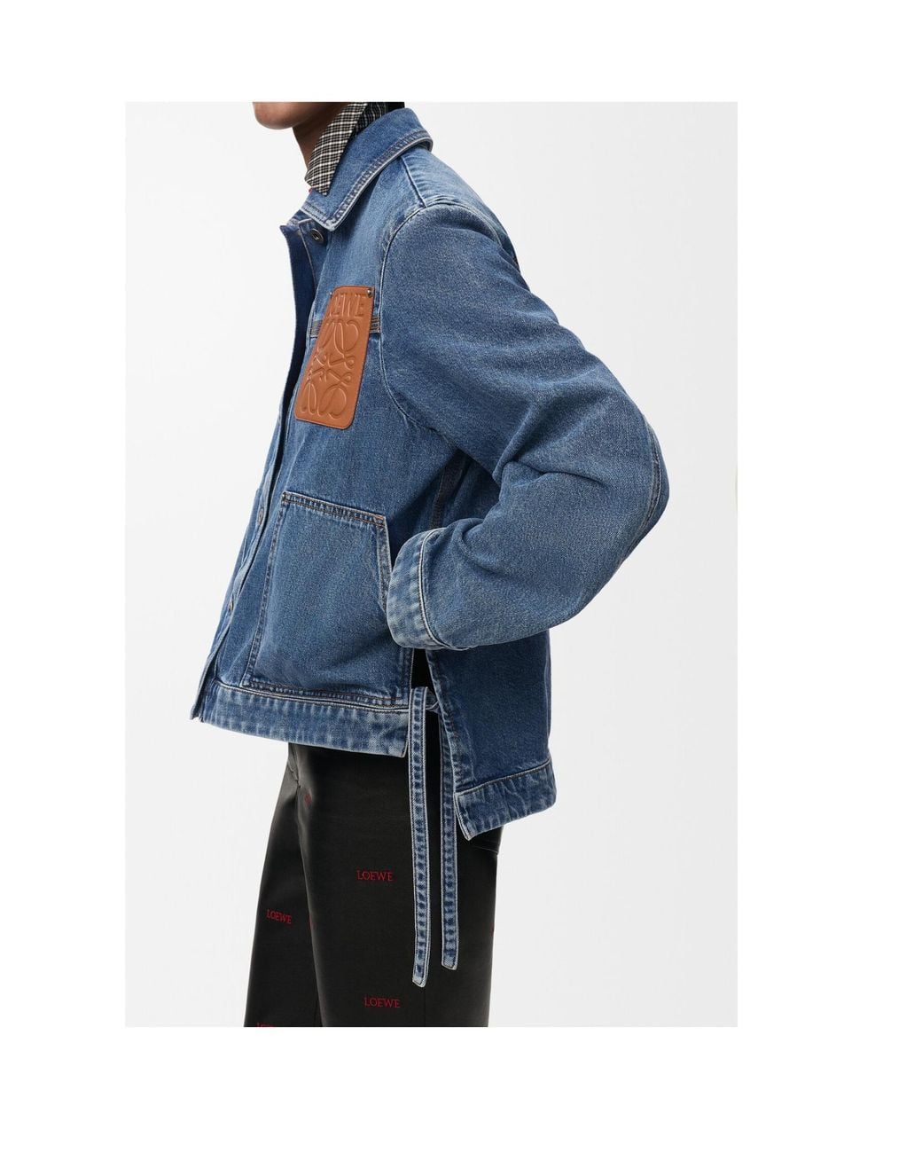 Loewe Blue Workwear Jacket