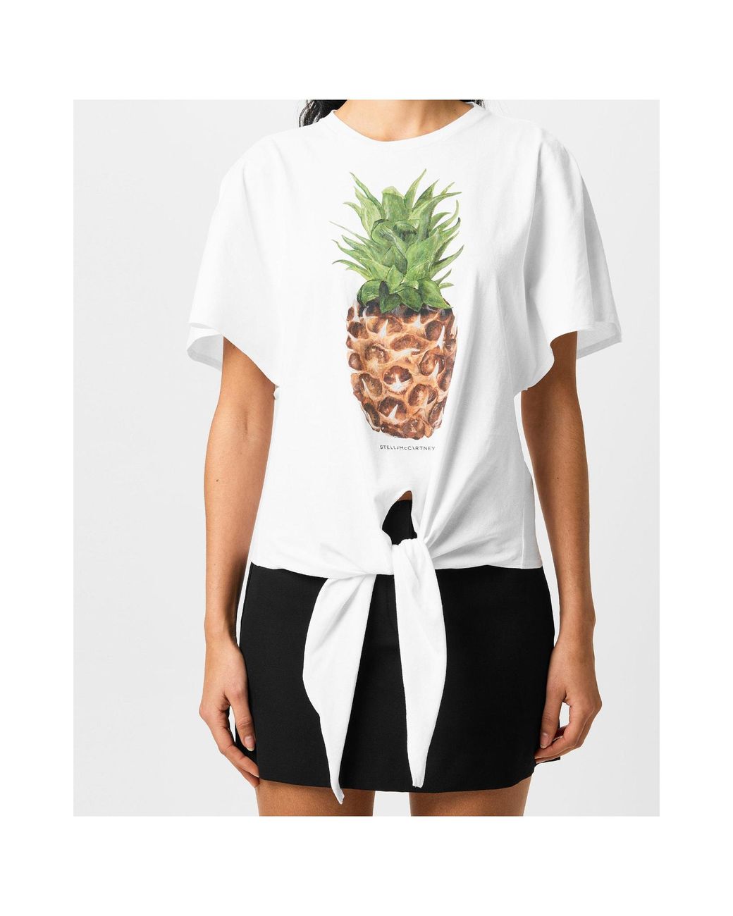 Stella McCartney White Pineapple T-Shirt