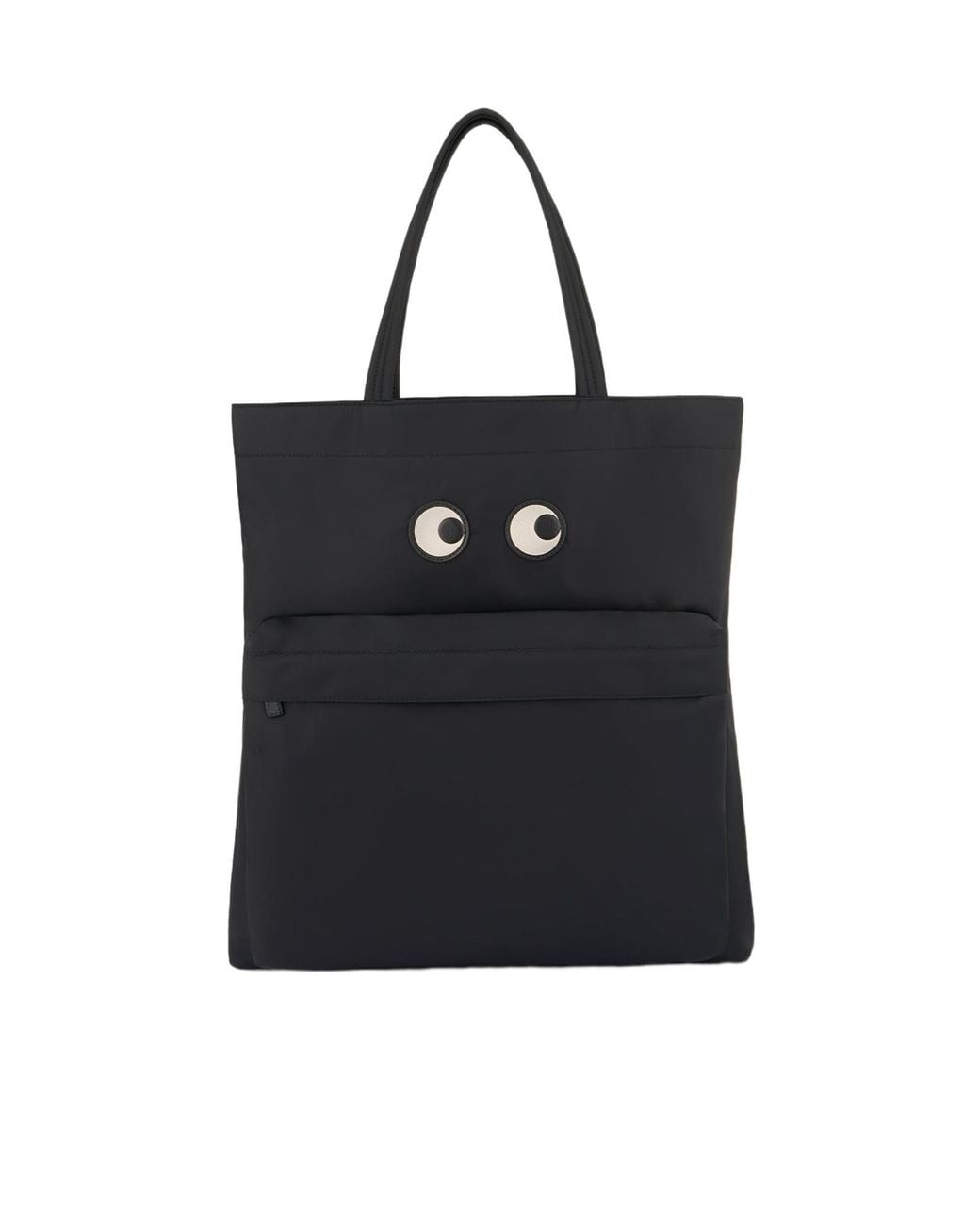 Anya Hindmarch Black Eyes Tote Bag