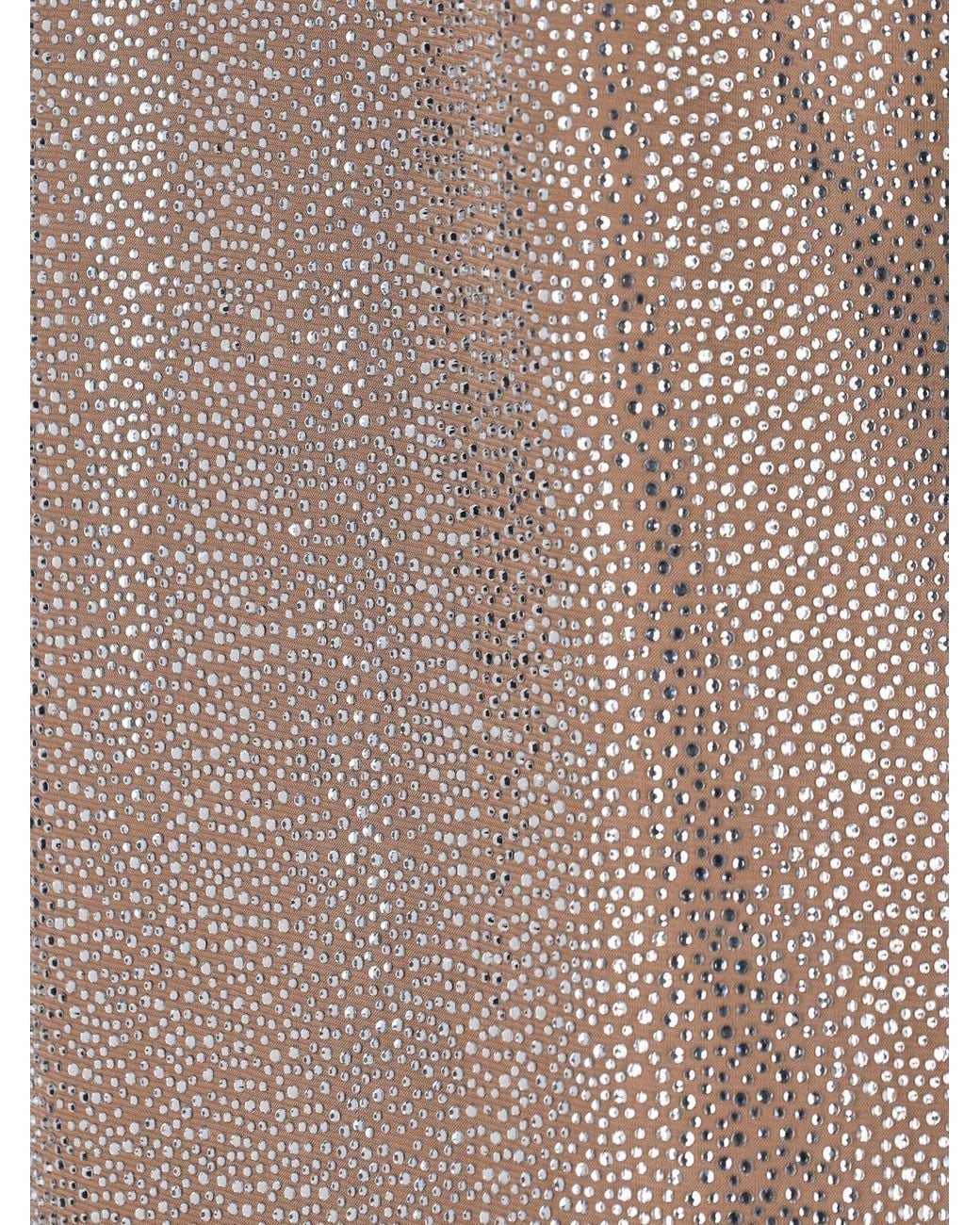 GIUSEPPE DI MORABITO Natural Studded Shift Dress