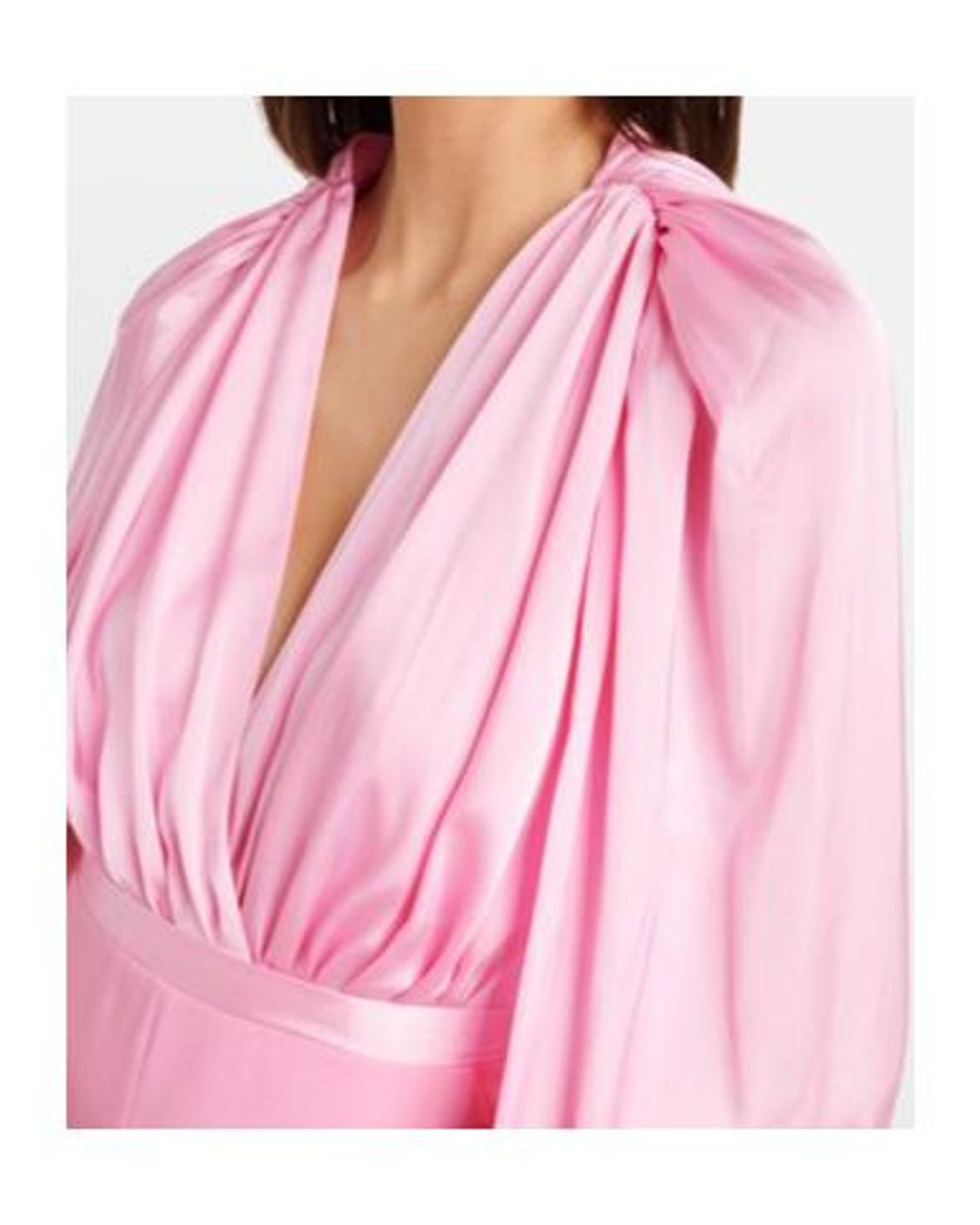 Safiyaa Pink Bianca Caped Jumpsuit