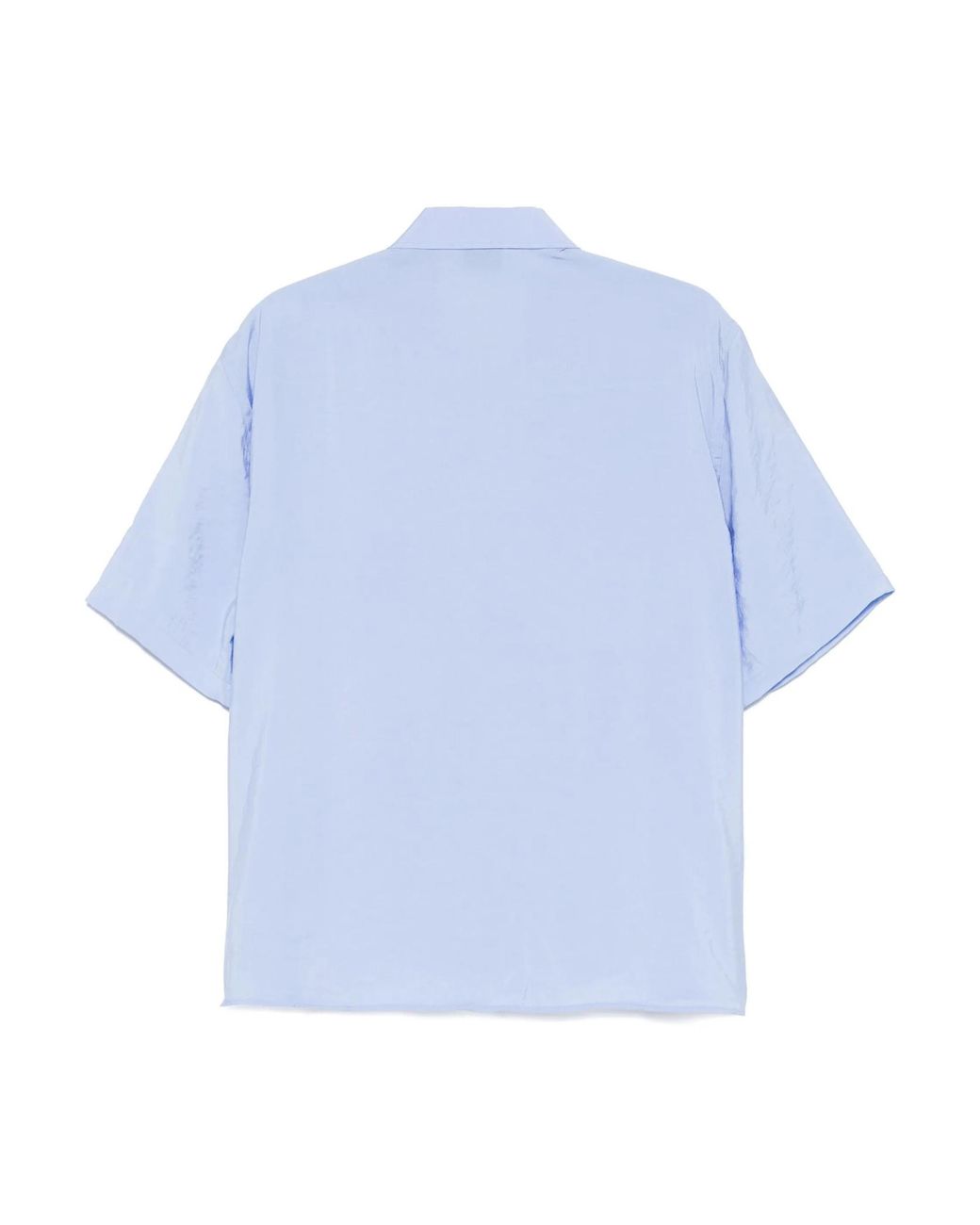 FAMILY FIRST Blue Family First Short Sleeve Shirt for men