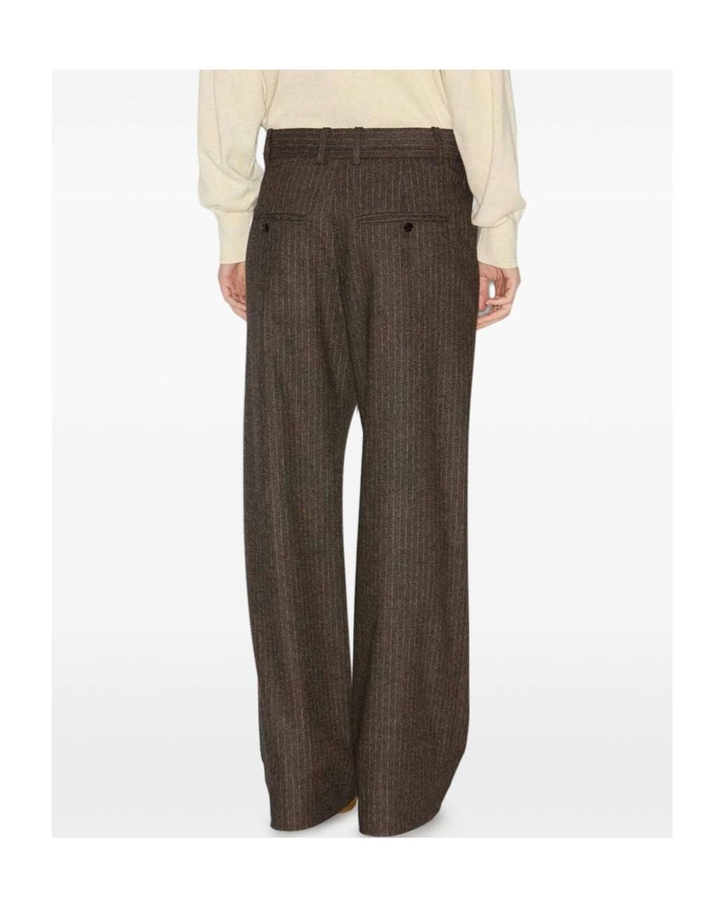 Isabel Marant Gray "Lisetta" Suit Trousers