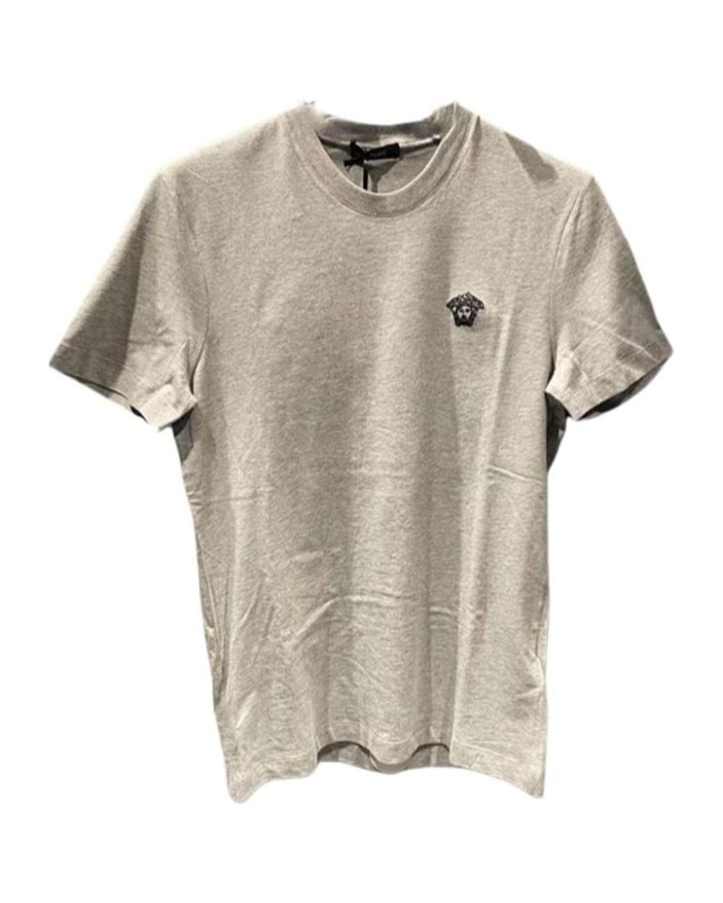 Versace White Short-Sleeved T-Shirt for men