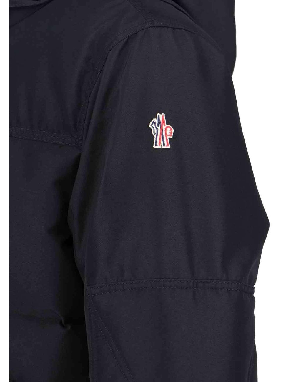 Moncler Black Grenoble Elfin Down Jacket for men