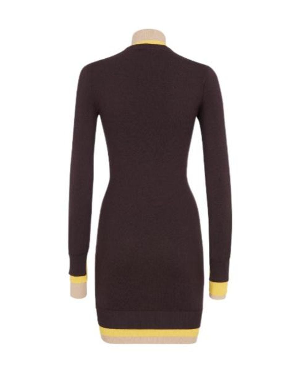 Fendi Purple Day Evening Dress