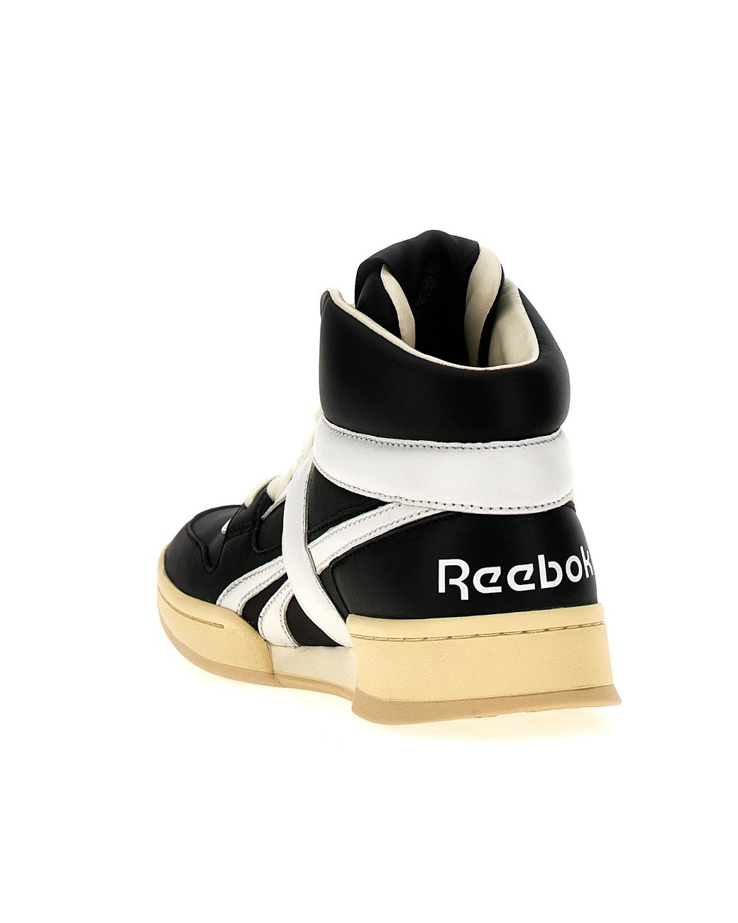 Reebok Black Bb 5600 Archive High-Top Sneakers for men