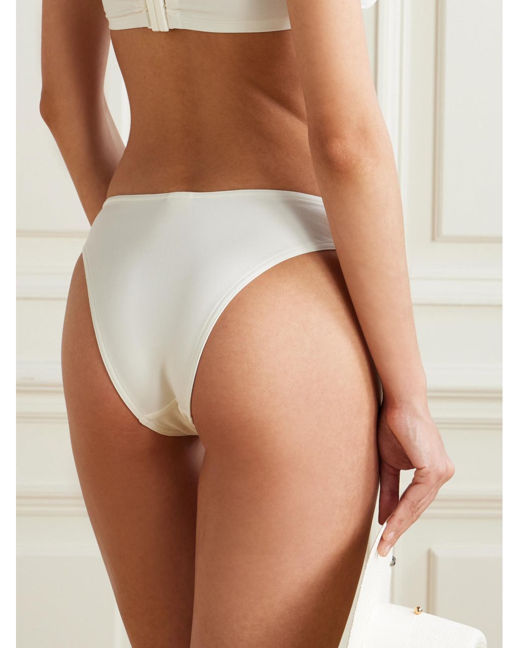 Eres White Bikini Bottoms