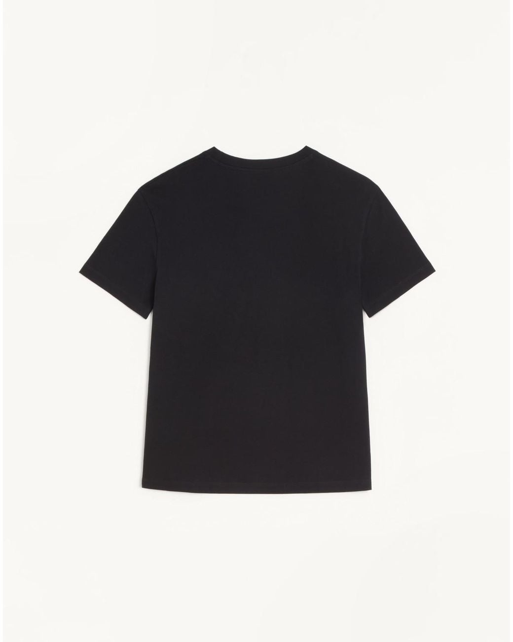 Valentino Black Vgold Crewneck T-Shirt for men