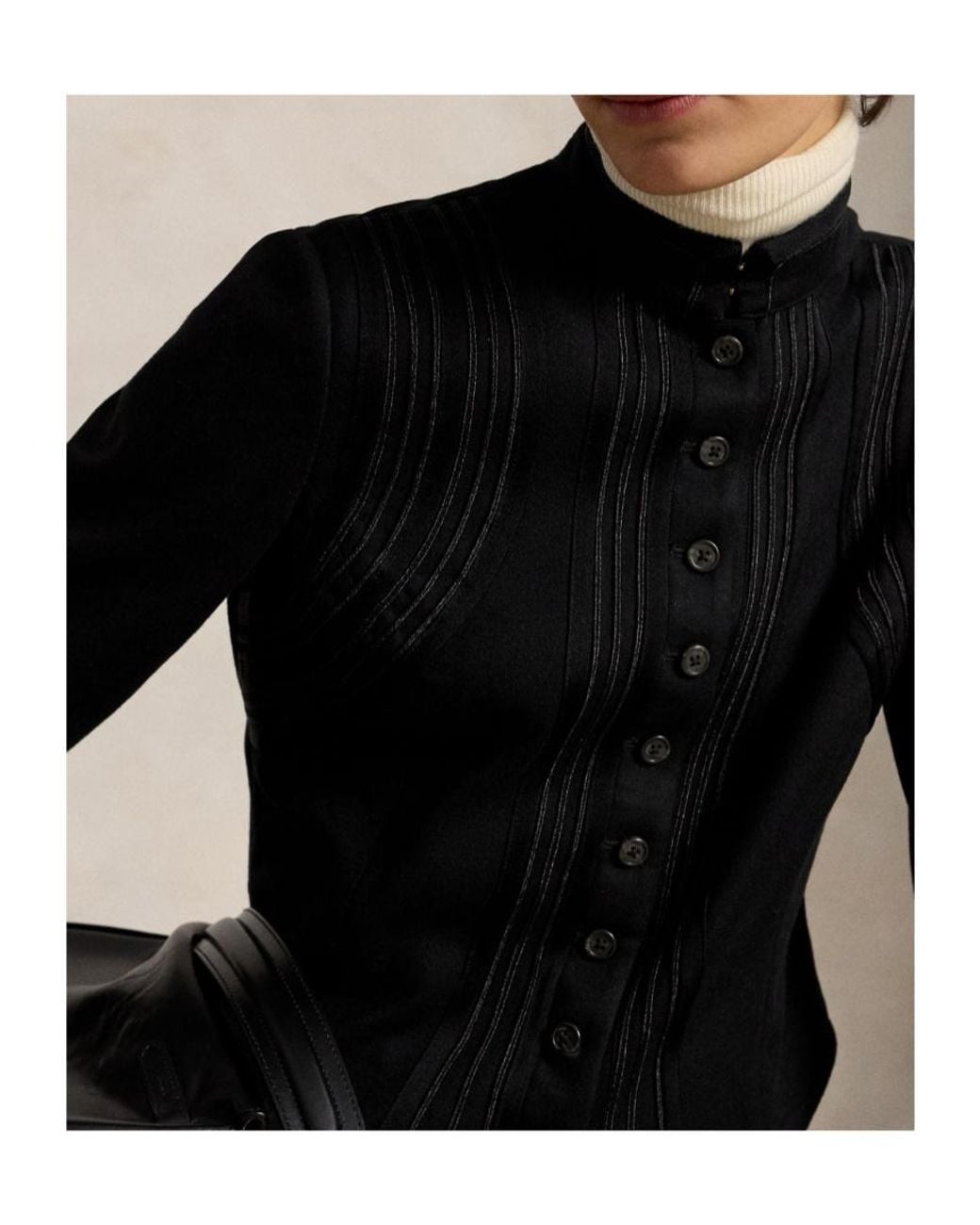 Polo Ralph Lauren Black Long-Sleeve Jacket